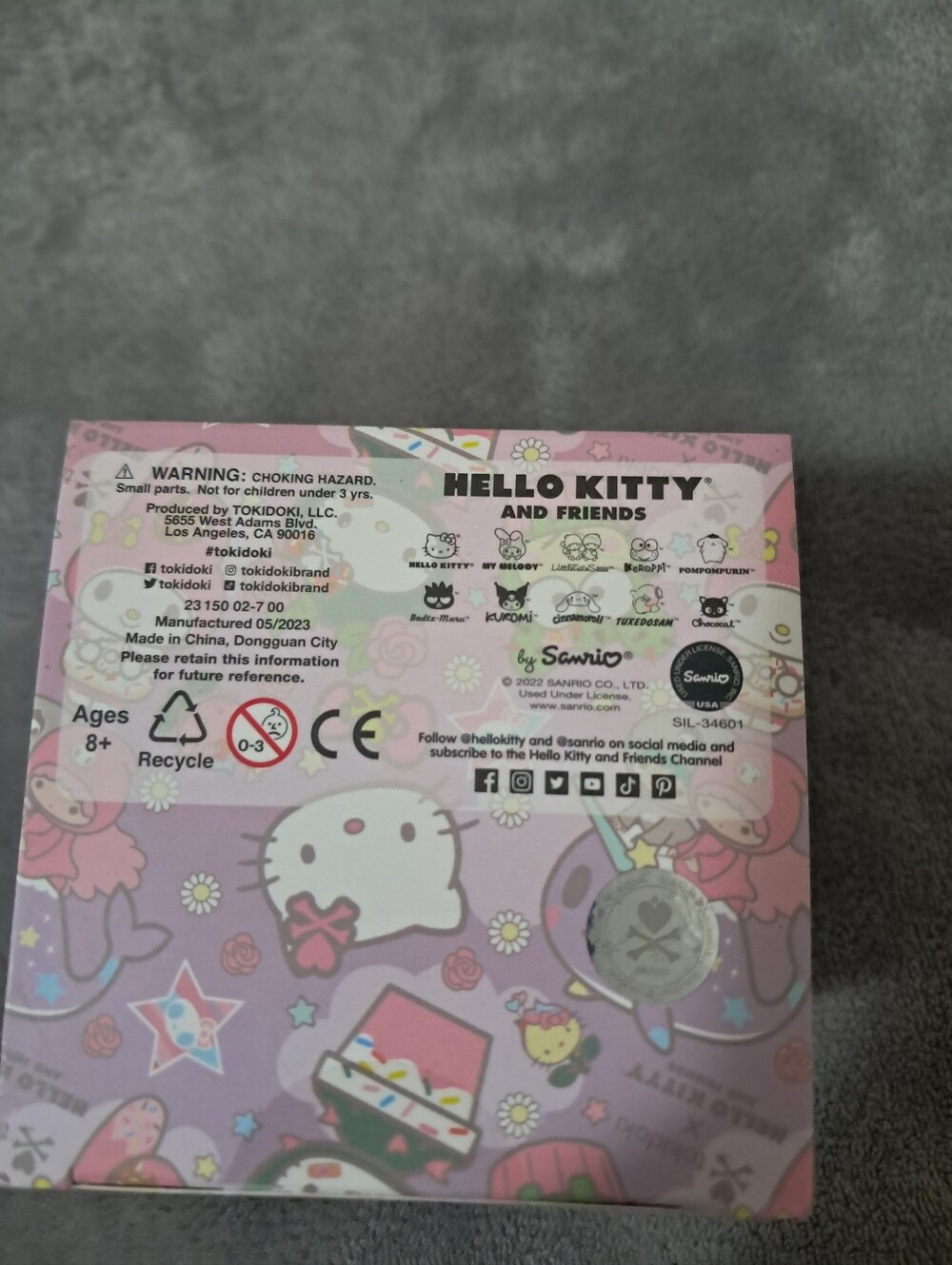 Tokidoki × Hello Kitty Little And Friends Little Twin Stars Collectible Toy. - Picture 4 of 5